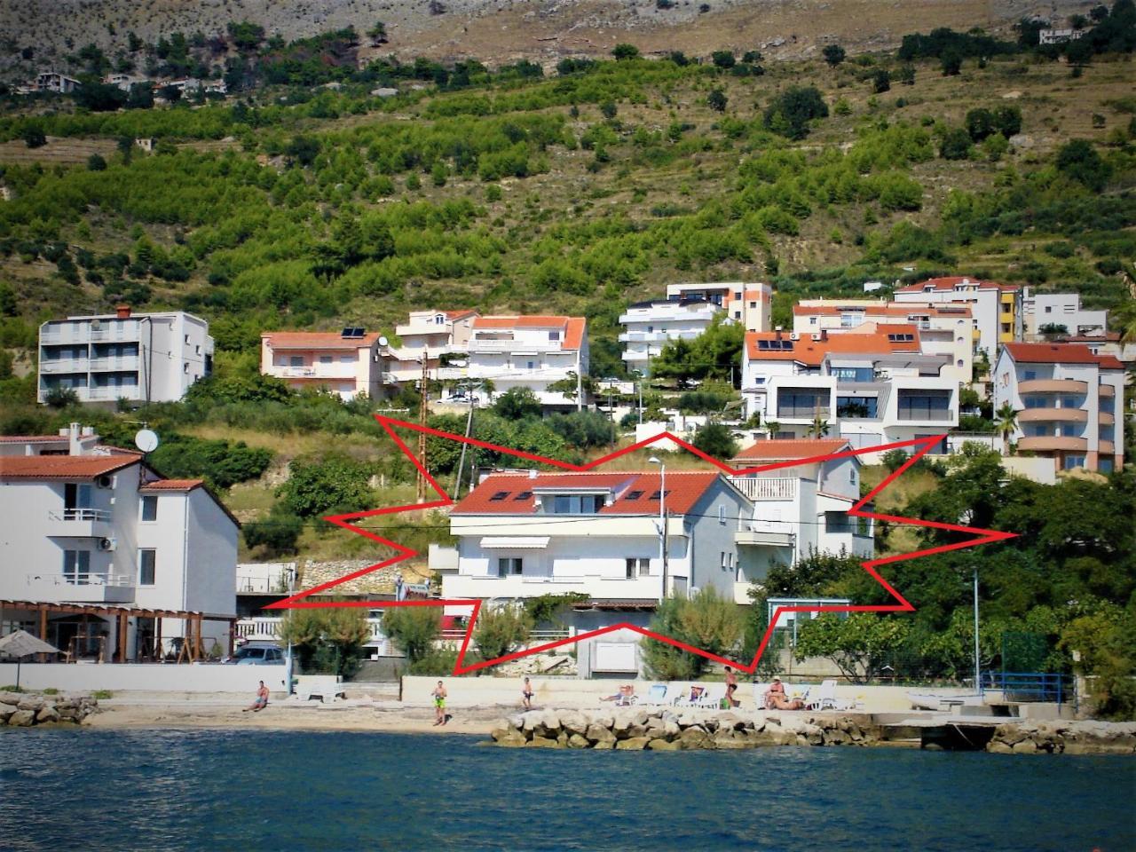 Apartments Jagoda Podstrana Exterior foto